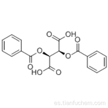 (+) - Ácido dibenzoil-D-tartárico CAS 17026-42-5